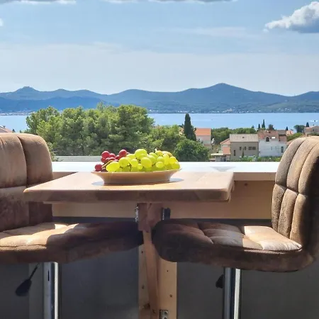 Apartament In With Sea View, Balcony, Air Conditioning, Wifi 5114-1 Zadar