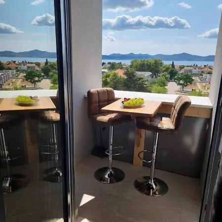 In With Sea View, Balcony, Air Conditioning, Wifi 5114-1 Apartament Zadar