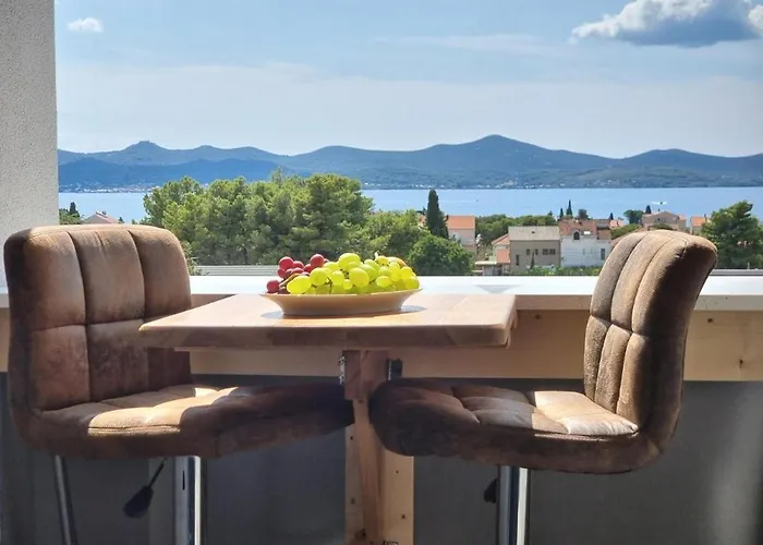 Διαμέρισμα In With Sea View, Balcony, Air Conditioning, Wifi 5114-1 Ζαντάρ